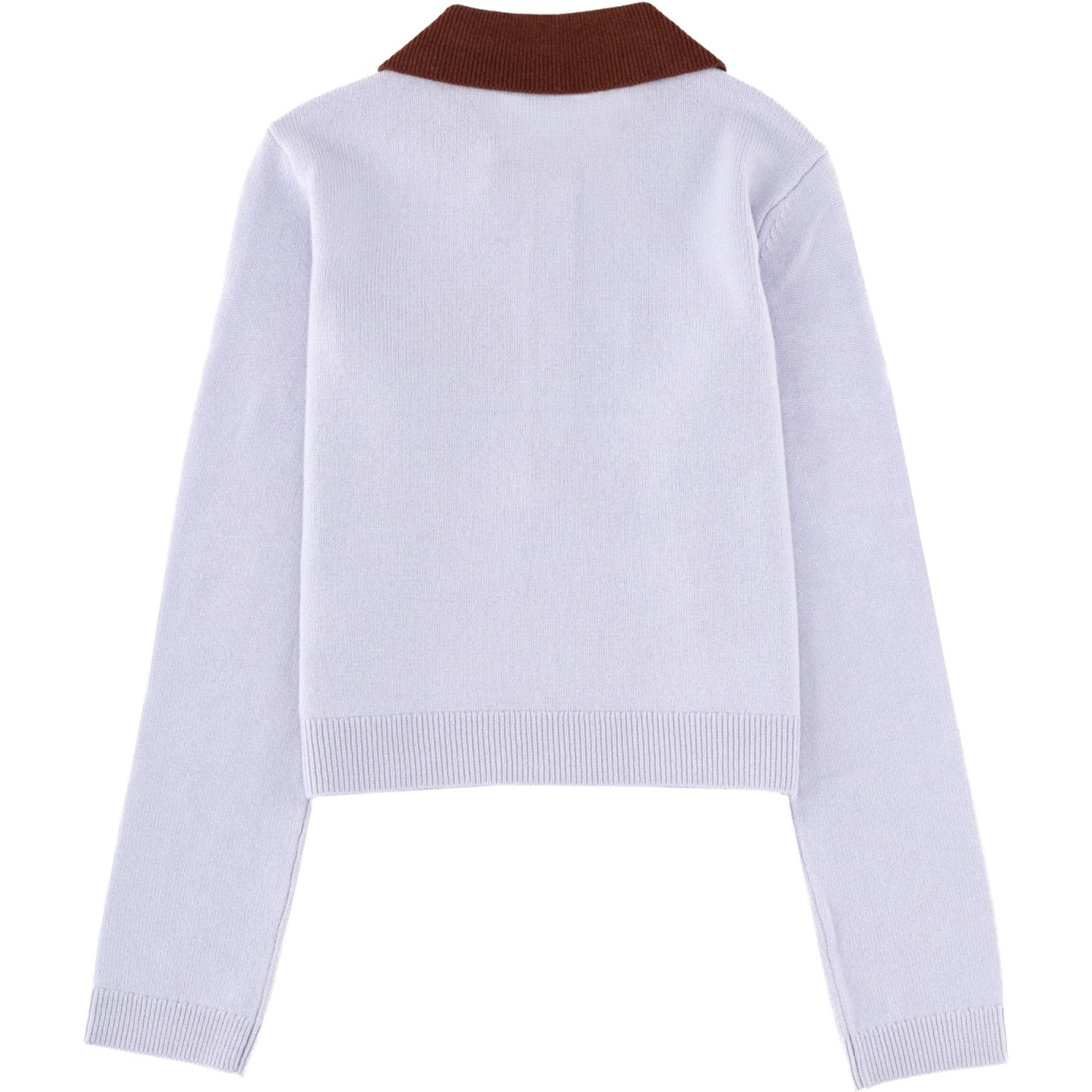 JERSEY WITH CONTRASTING COLLAR