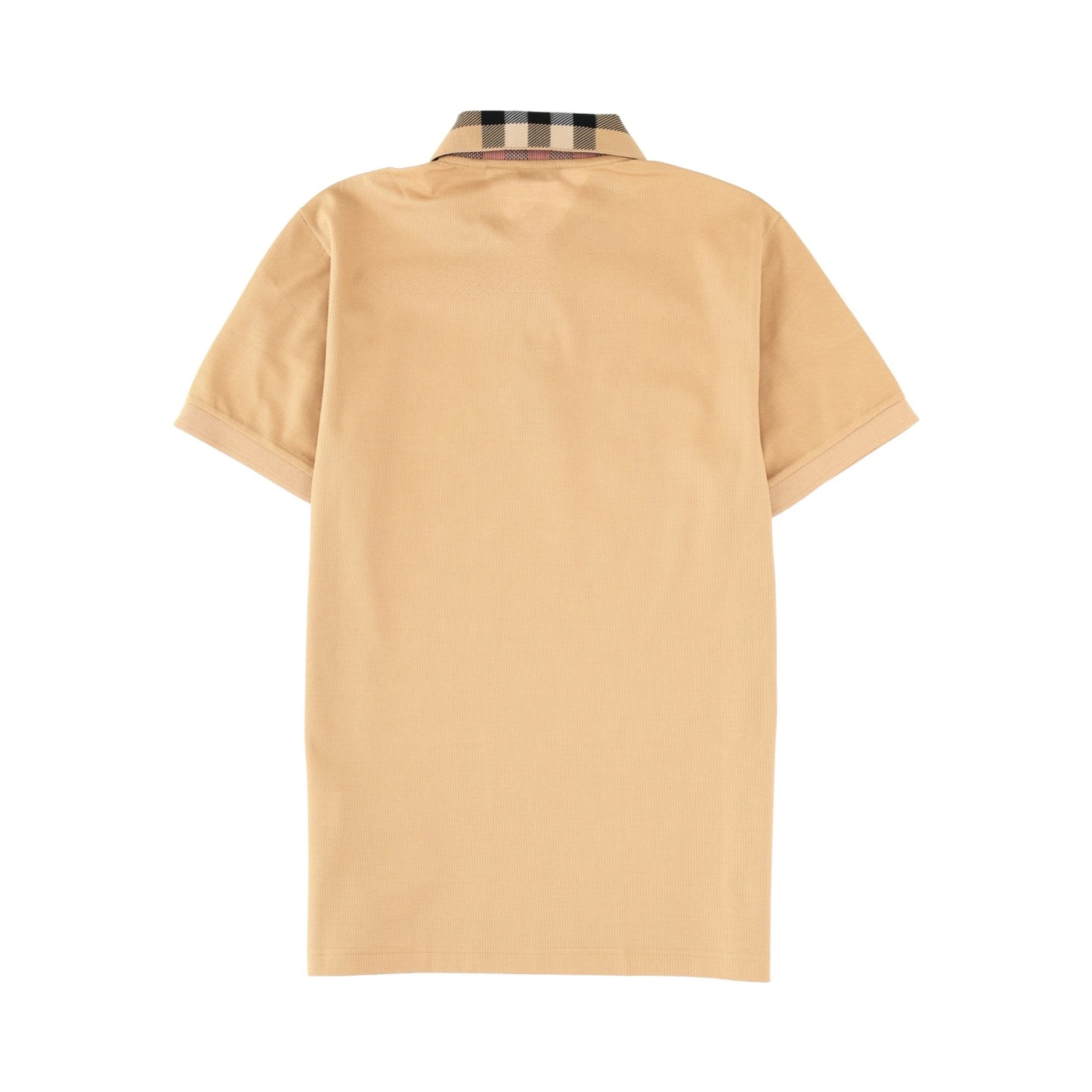POLO SHIRT WITH "CHECK" COLLAR
