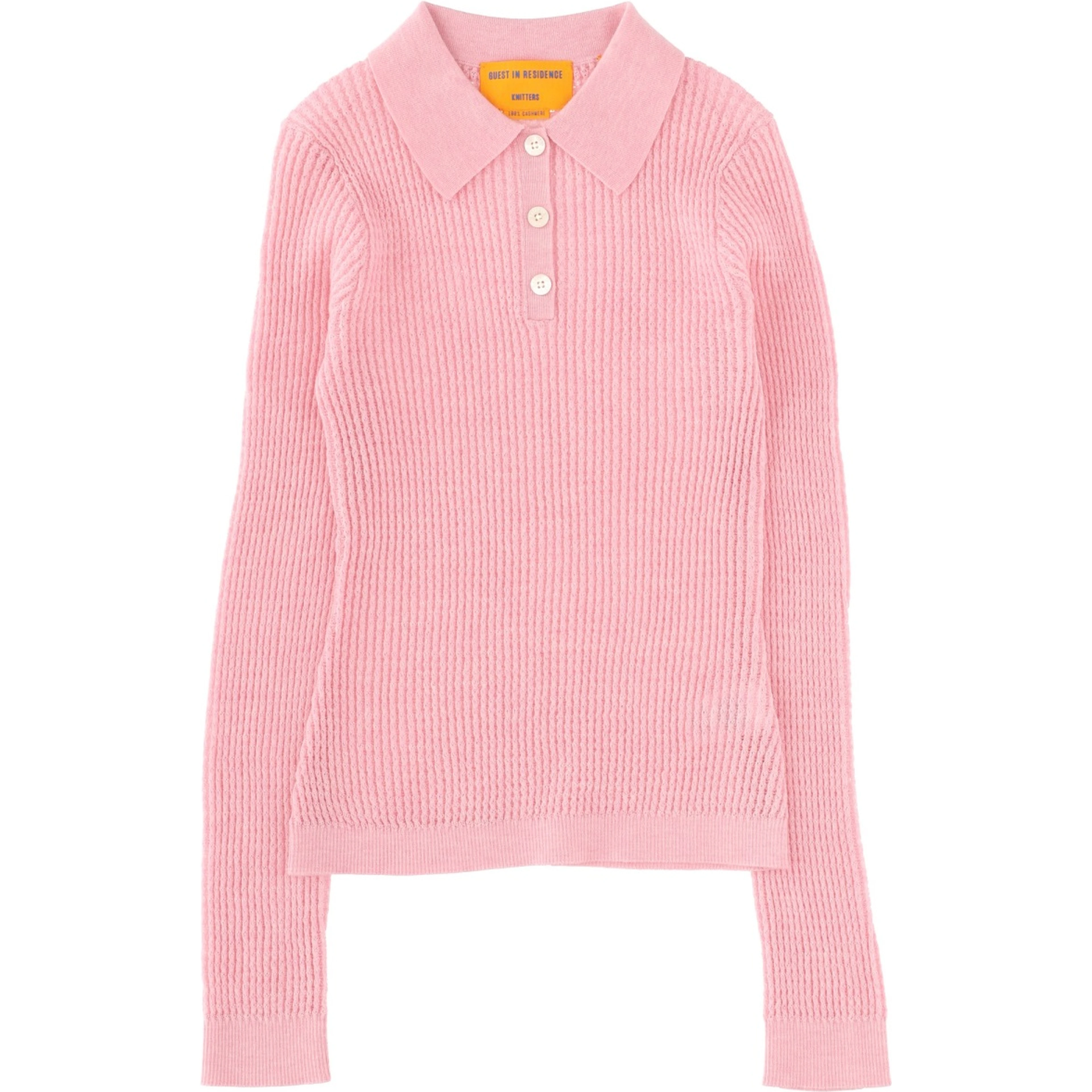 LONG SLEEVE "SHRUNKEN" POLO SHIRT