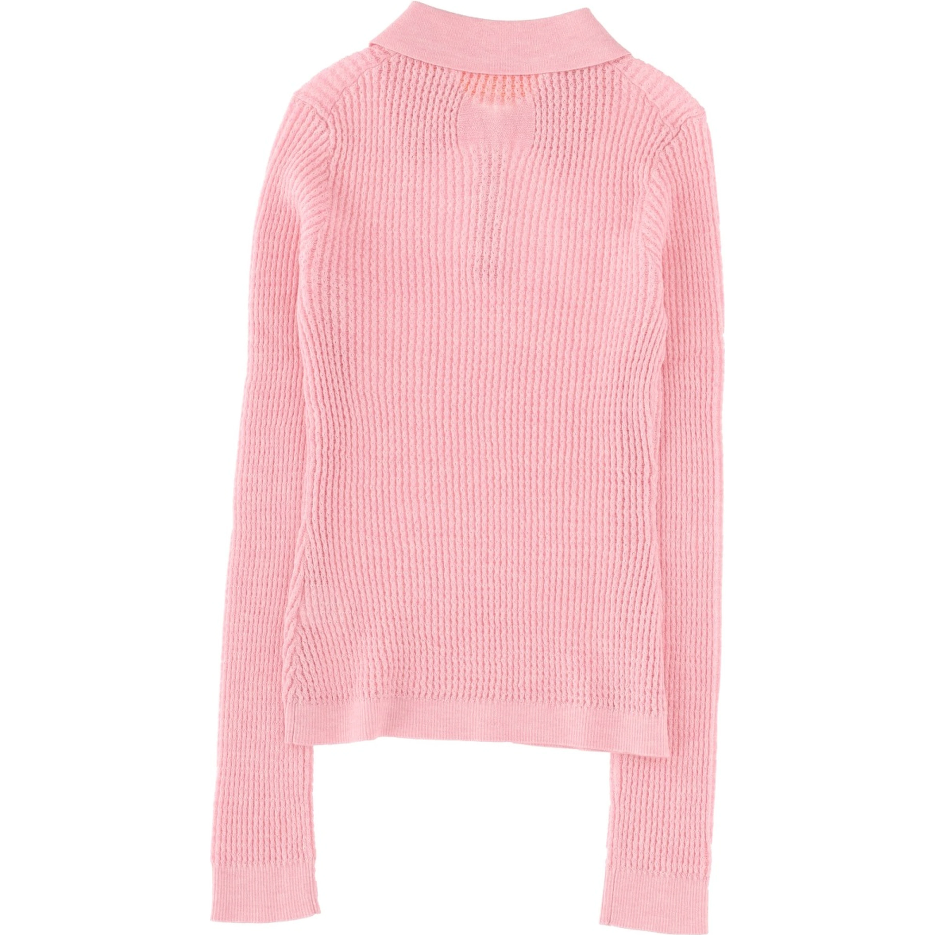 LONG SLEEVE "SHRUNKEN" POLO SHIRT