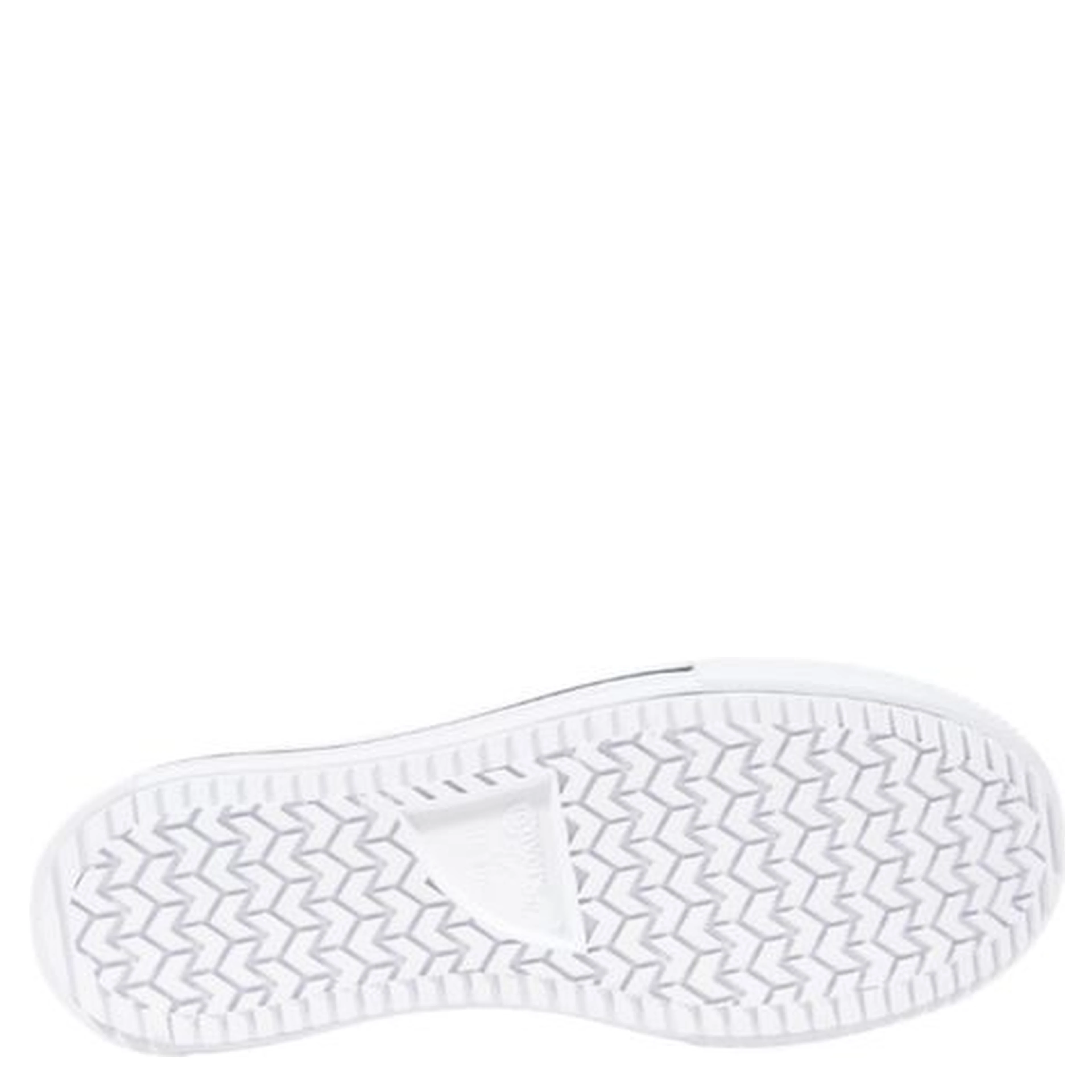 Black And White Fabric Platform Sneakers
