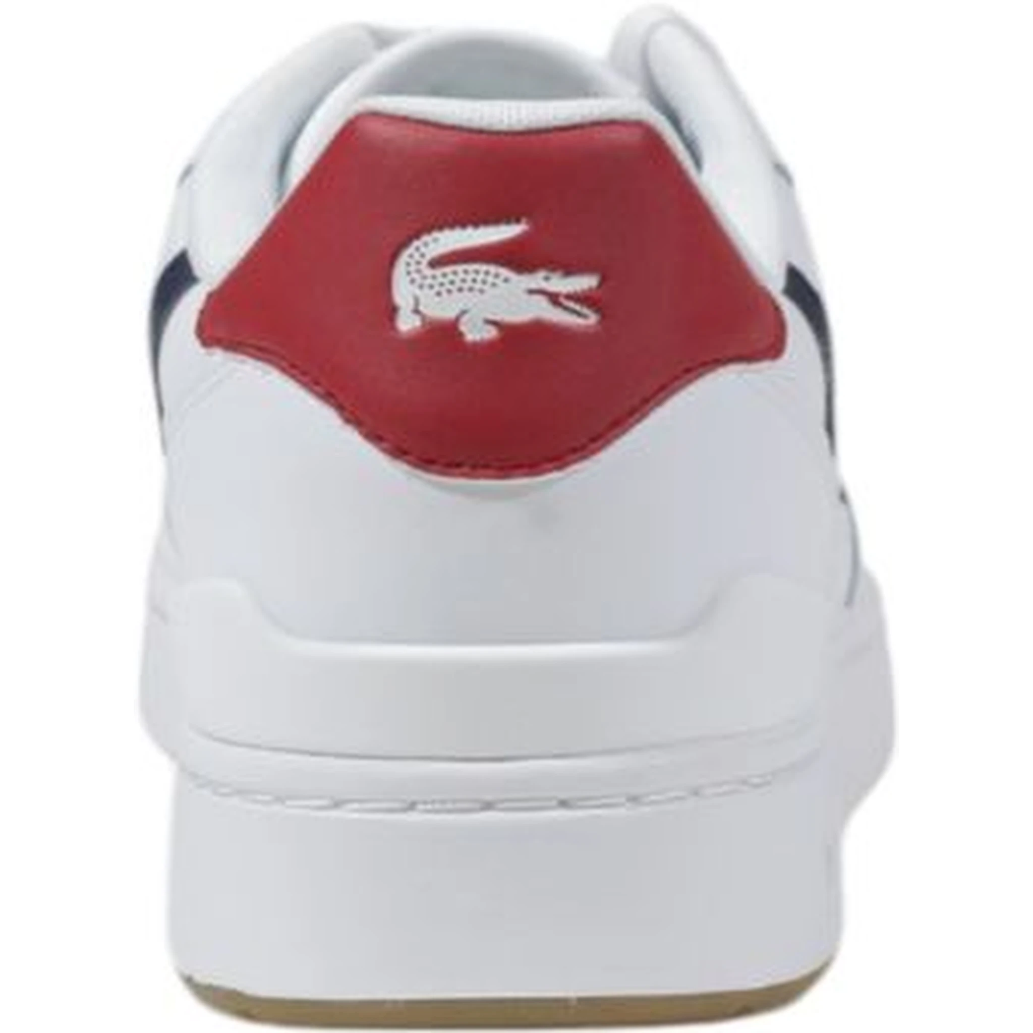White Leather Low Top Sneakers