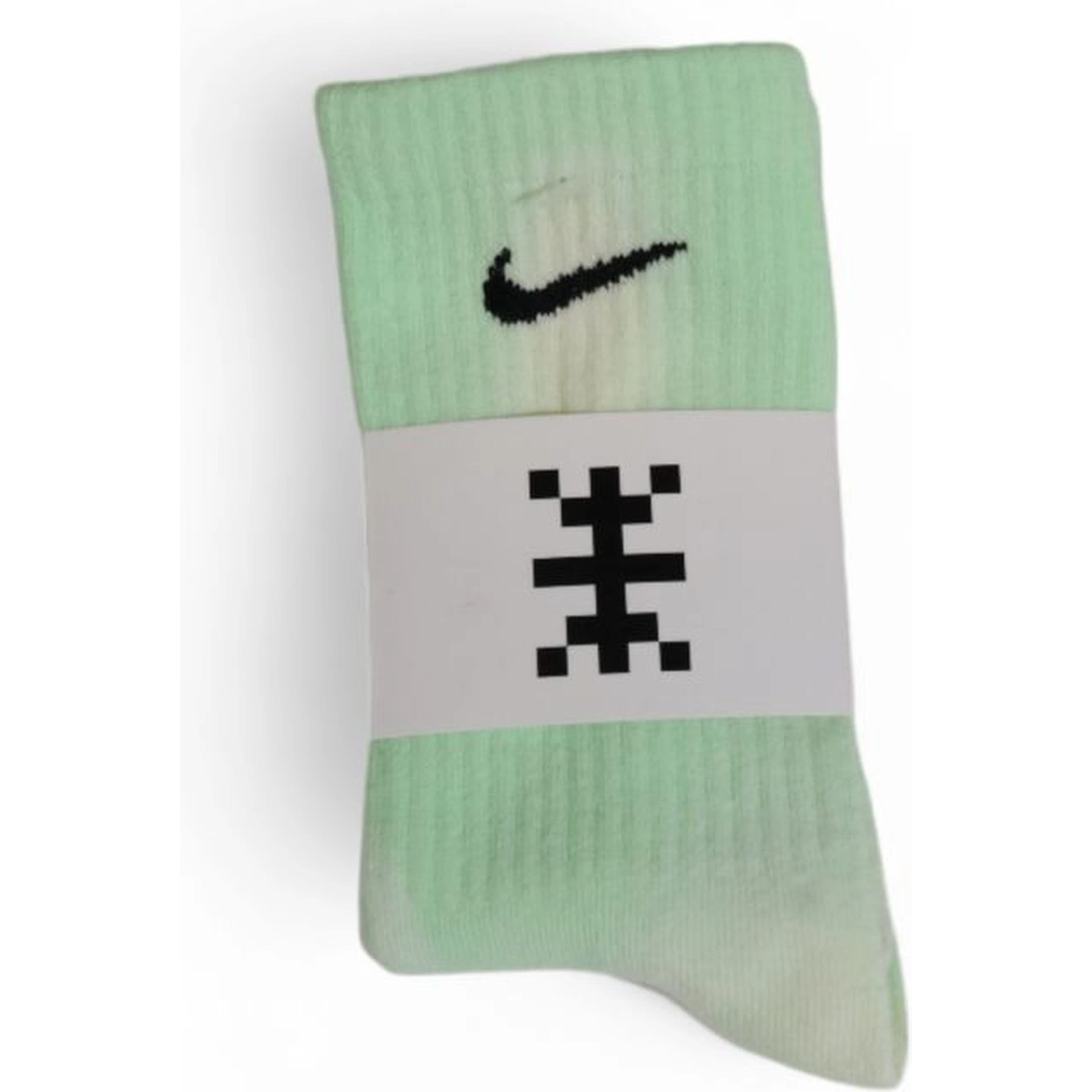 Green Cotton Socks