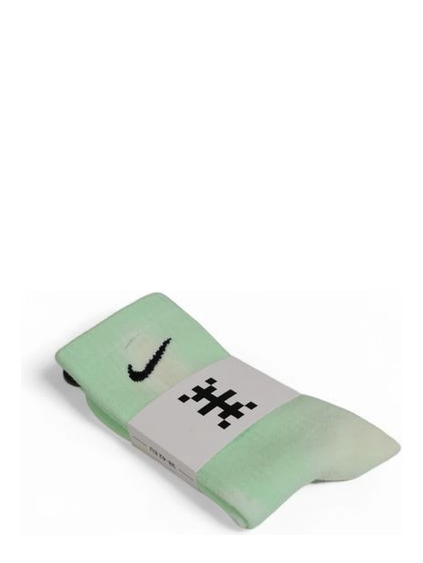 Green Cotton Socks