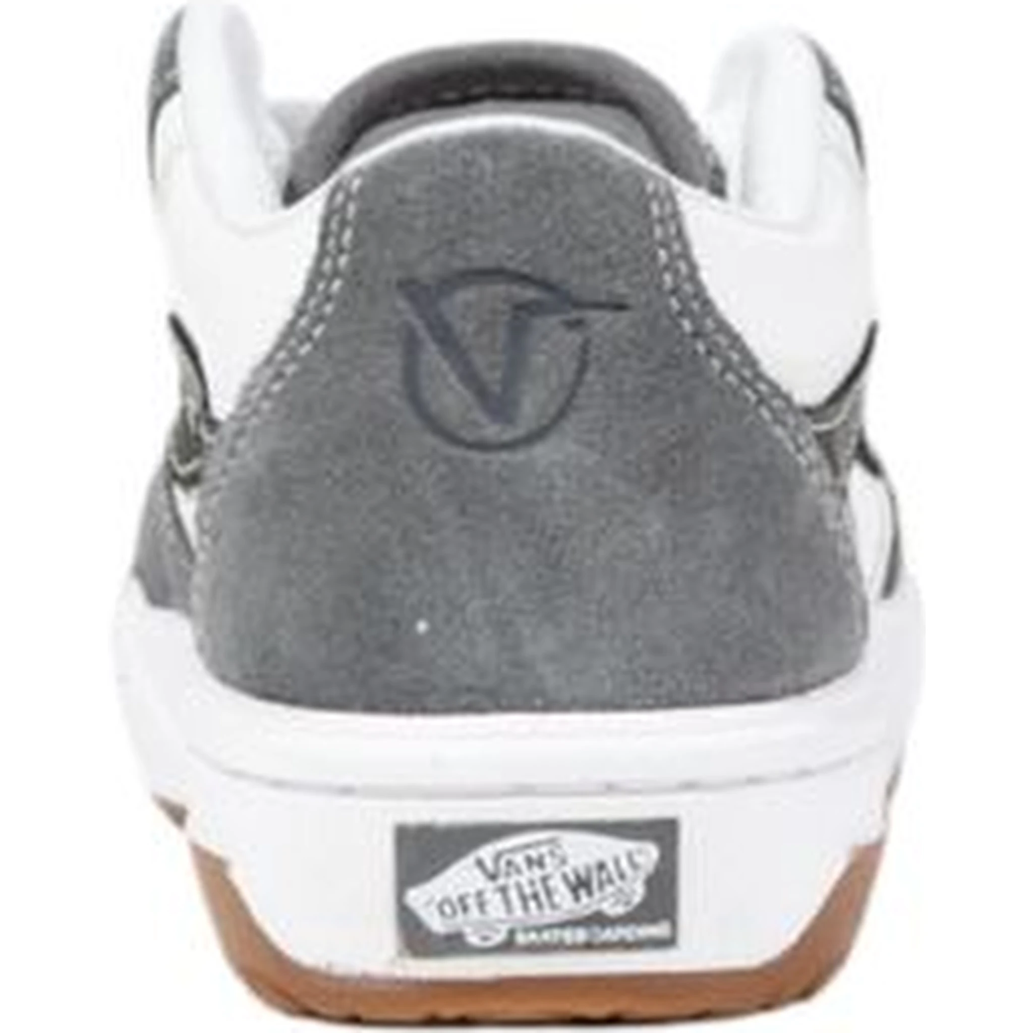 حذاء رياضي منخفض من جلد الغزال ثنائي اللون