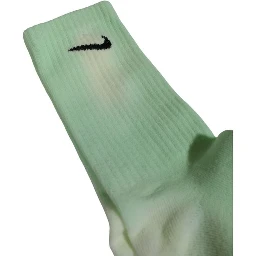 Green Cotton Socks