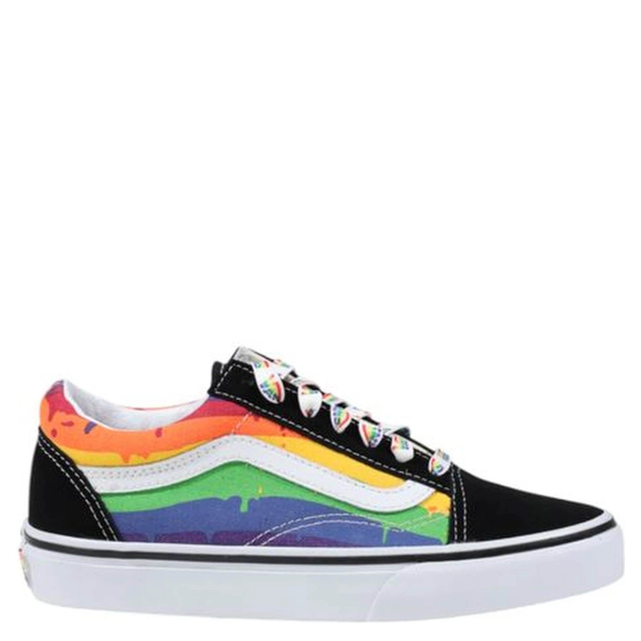 Black Fabric Low Top Sneakers