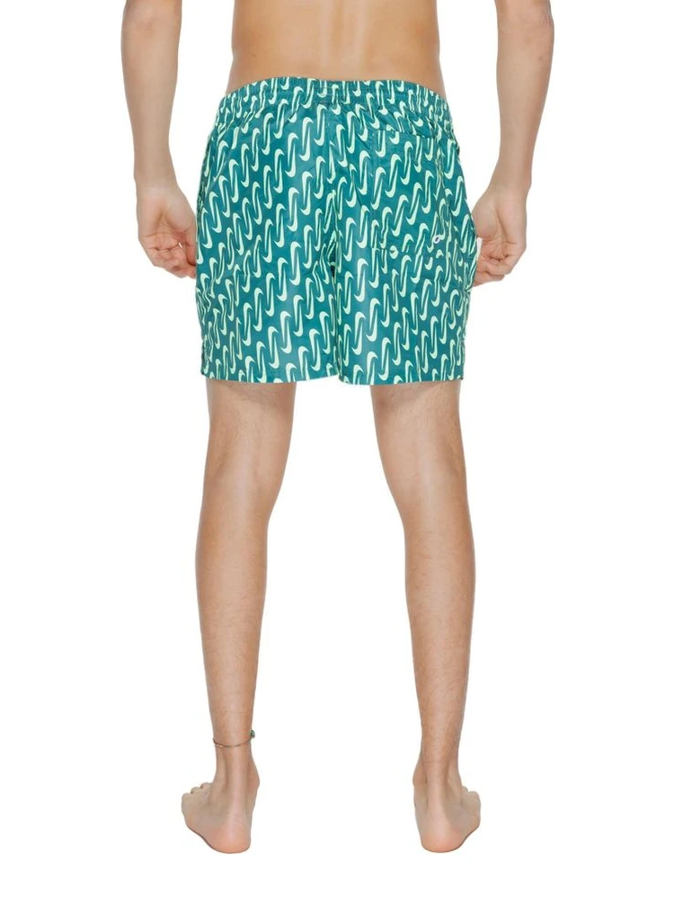 Green Polyester Swim Shorts alternative