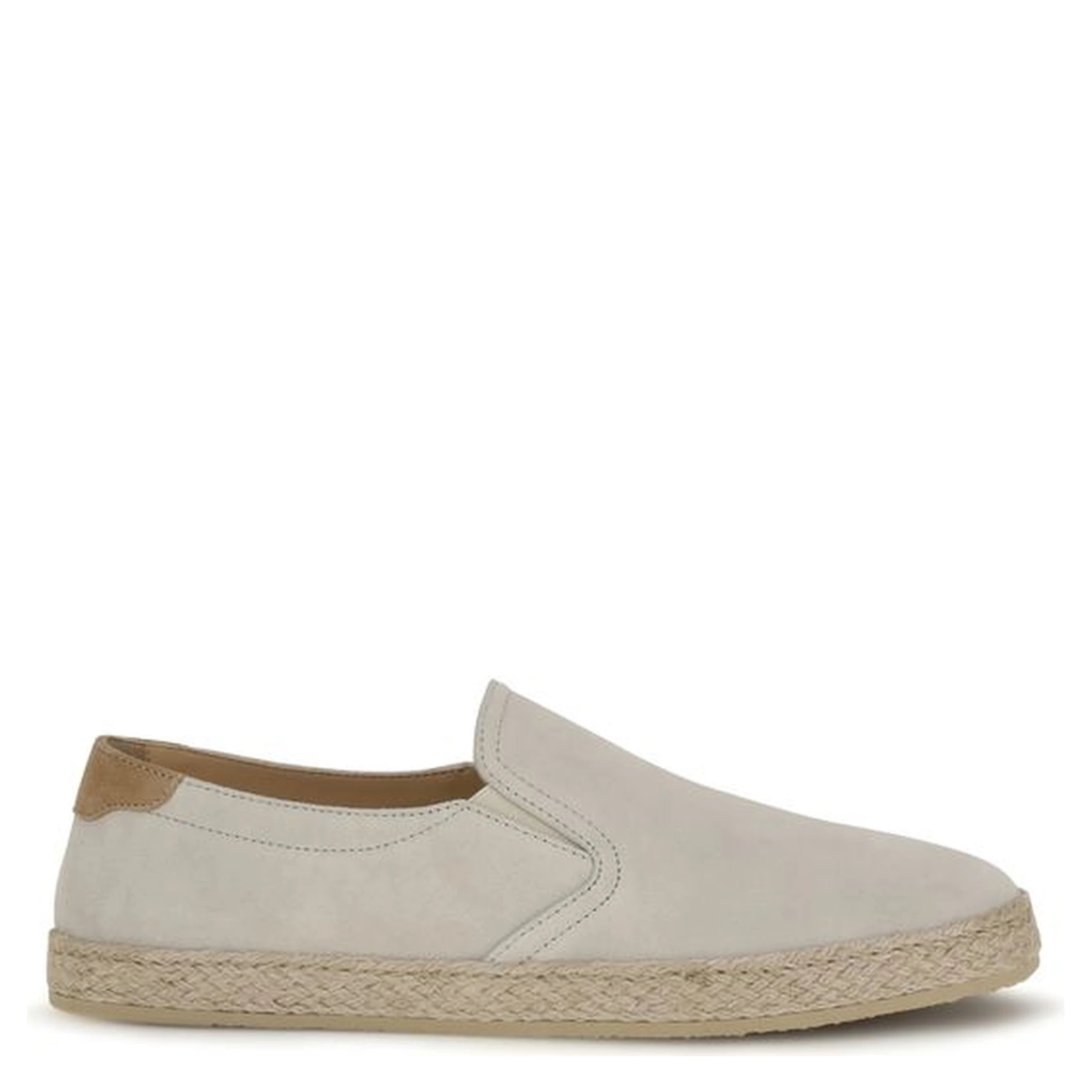 Gray Calf Leather Bos Taurus Low Top Sneakers