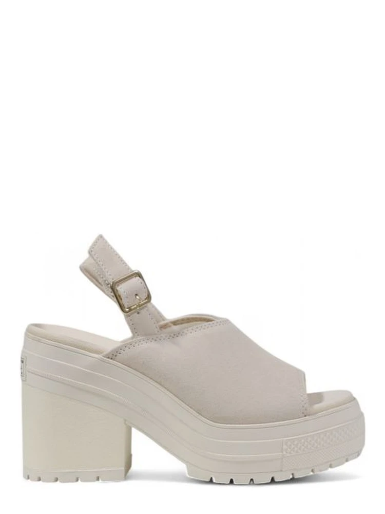 Bicolor Suede Leather High Heel Pumps