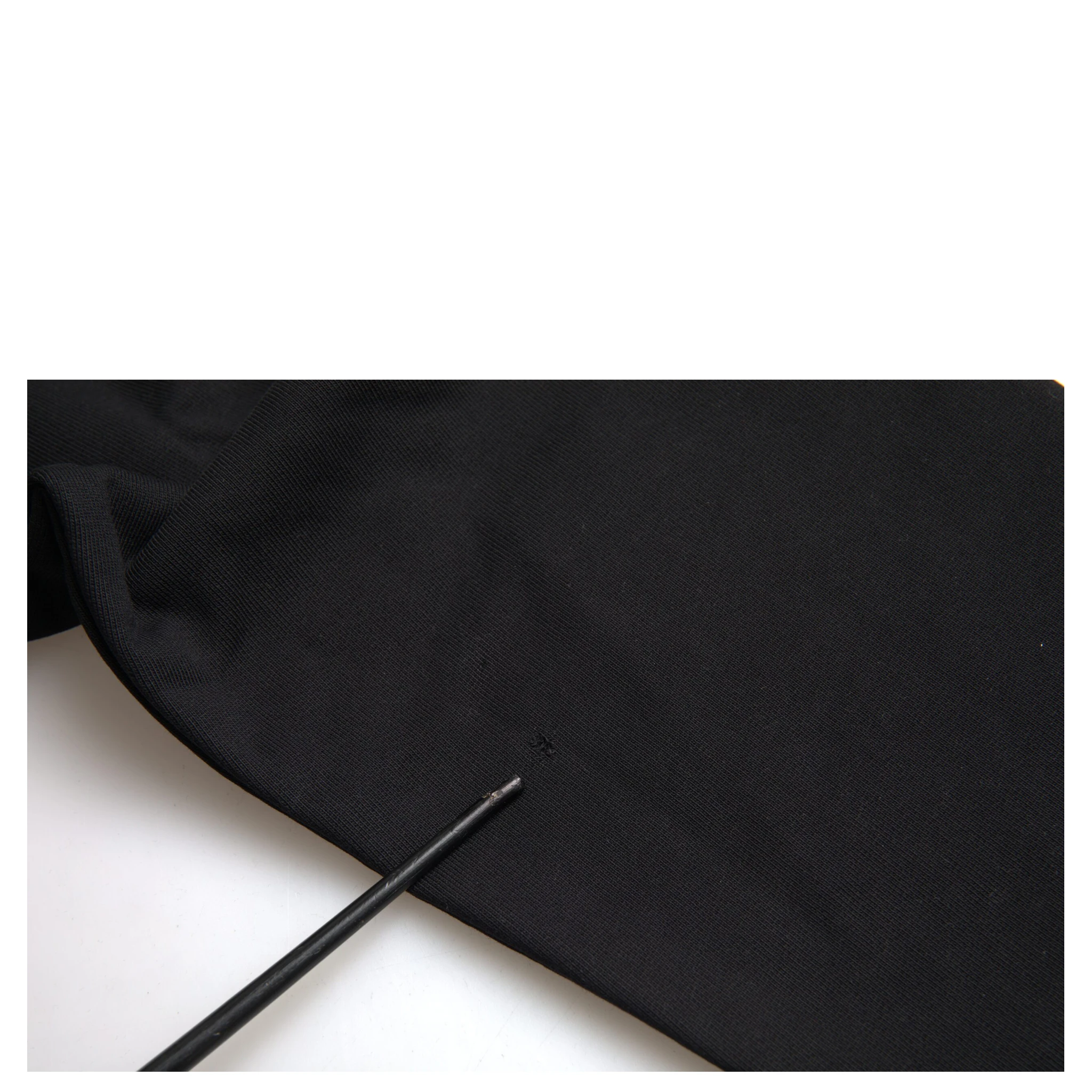 Black Cotton Logo Hooded Pullover Sweatshirt Sweater