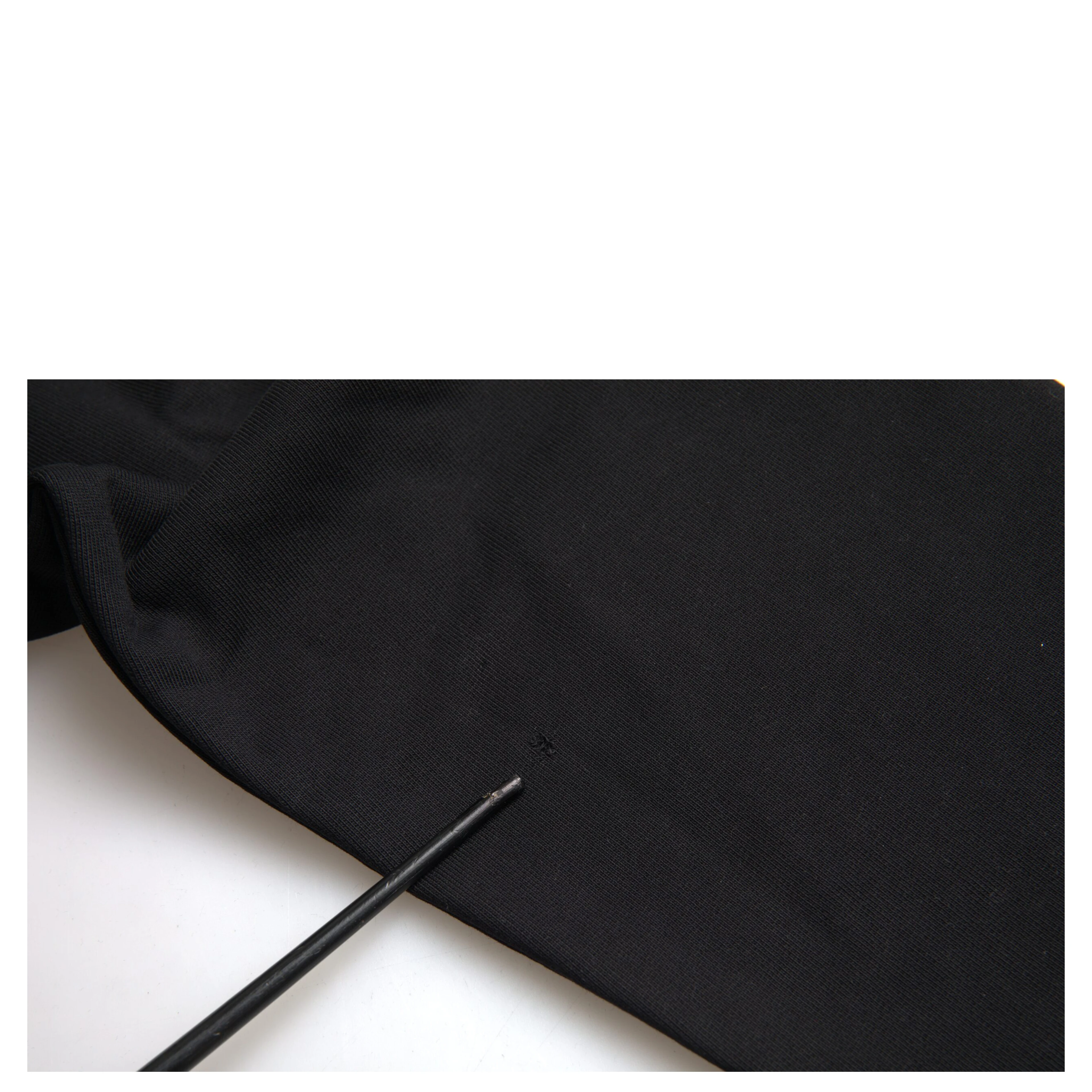 Black Cotton Logo Hooded Pullover Sweatshirt Sweater