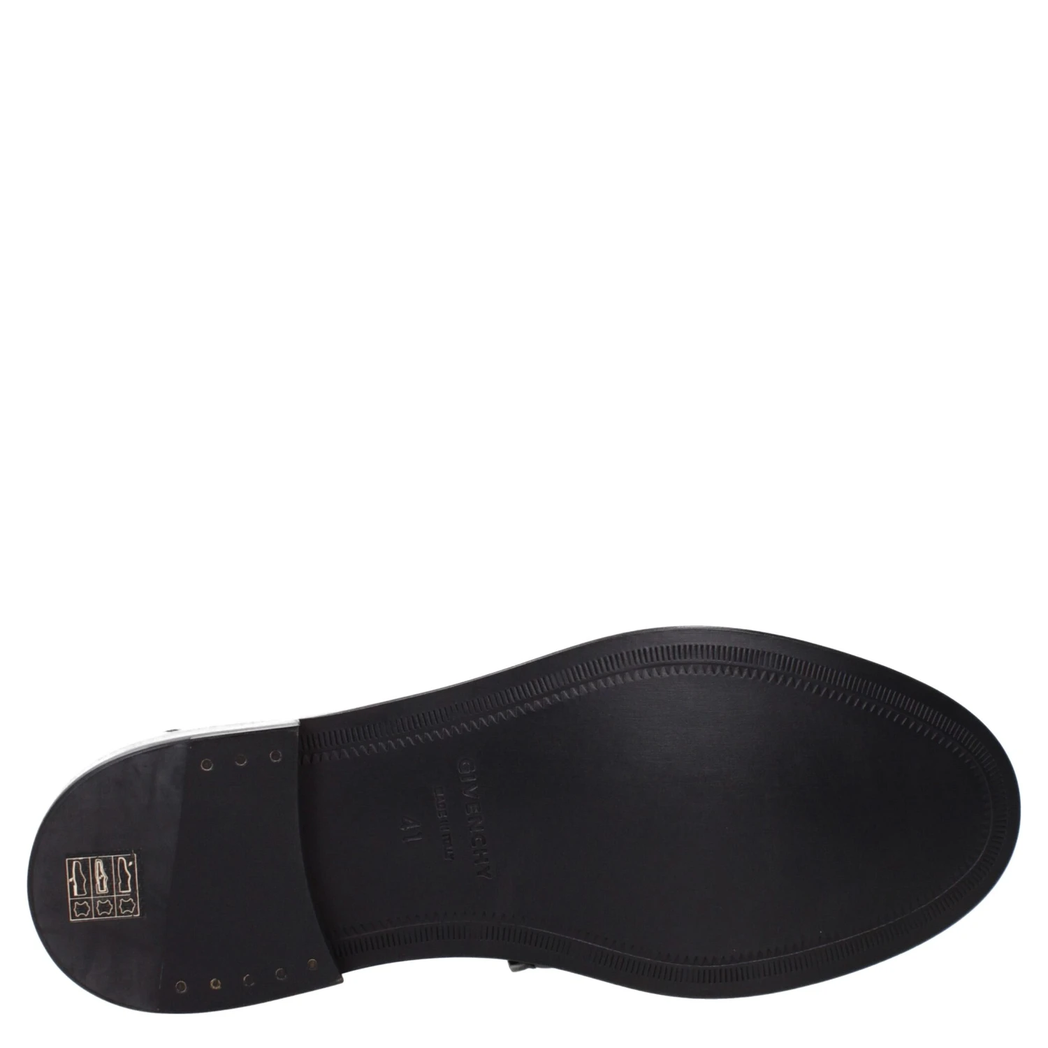 Black Leather Slip-On Loafers