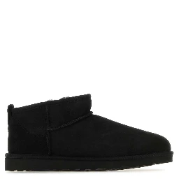 Black suede Classic Ultra Mini ankle boots
