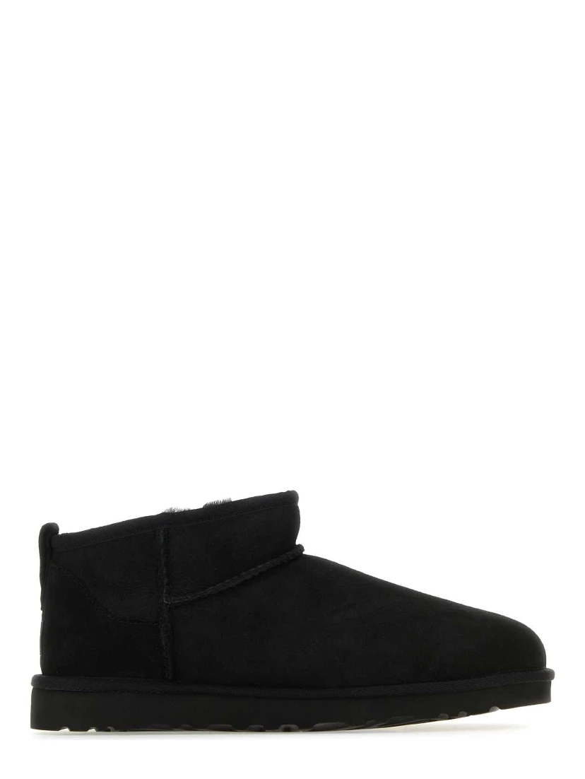 Black suede Classic Ultra Mini ankle boots