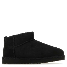 Black suede Classic Ultra Mini ankle boots