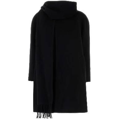 SCARF MIDI COAT