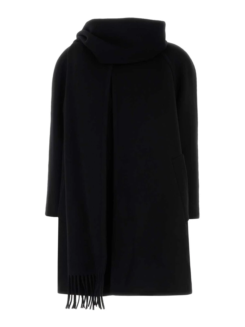 SCARF MIDI COAT