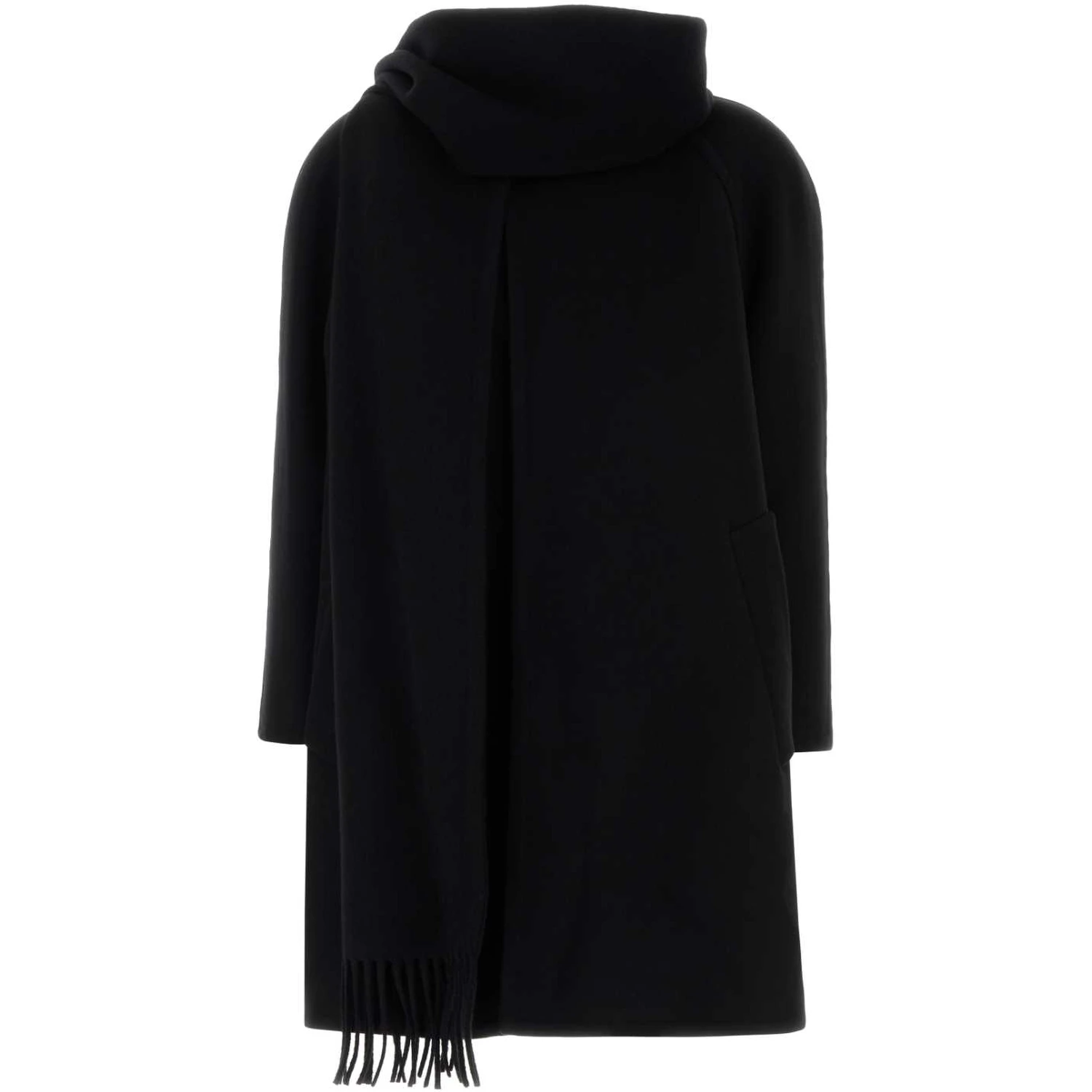 SCARF MIDI COAT