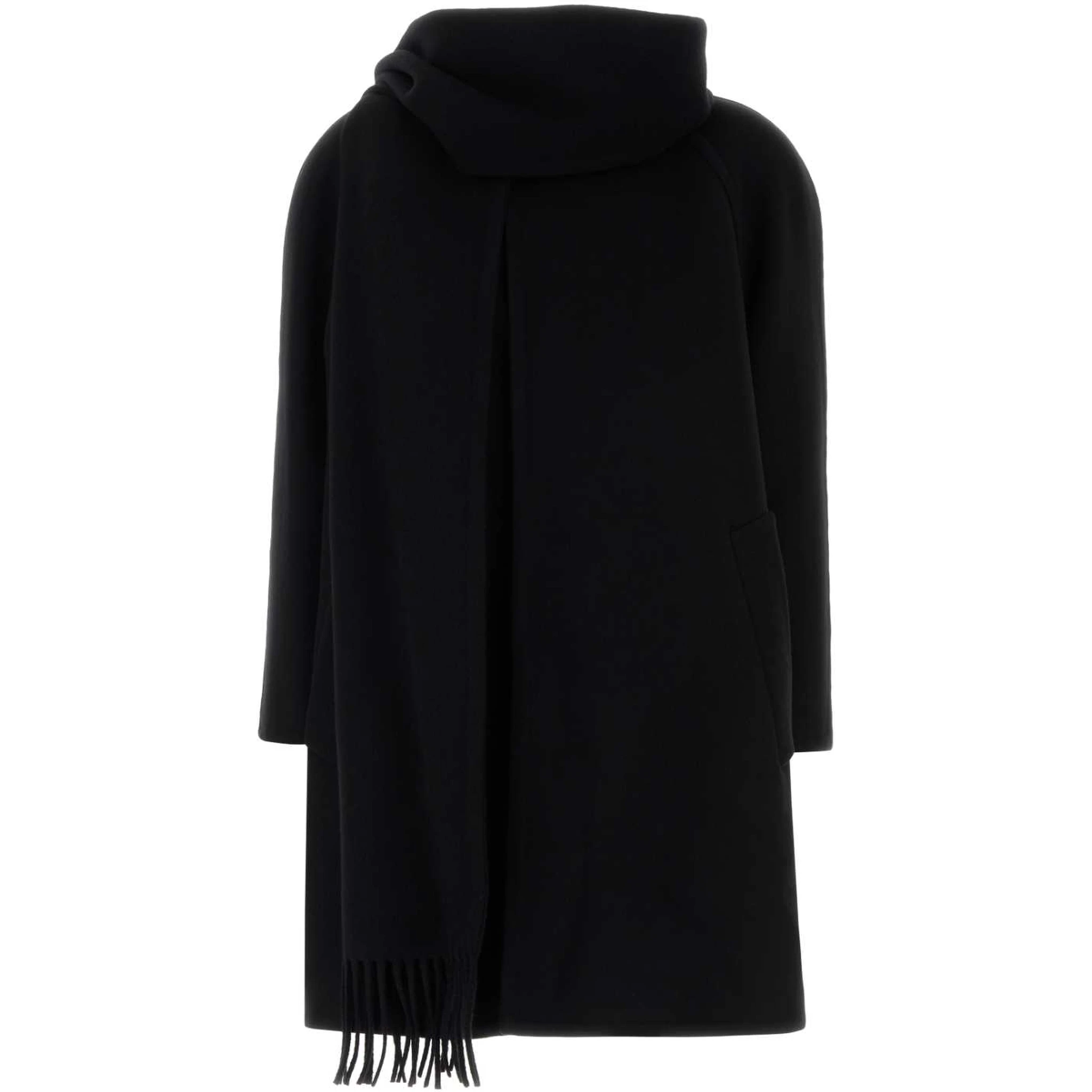 SCARF MIDI COAT