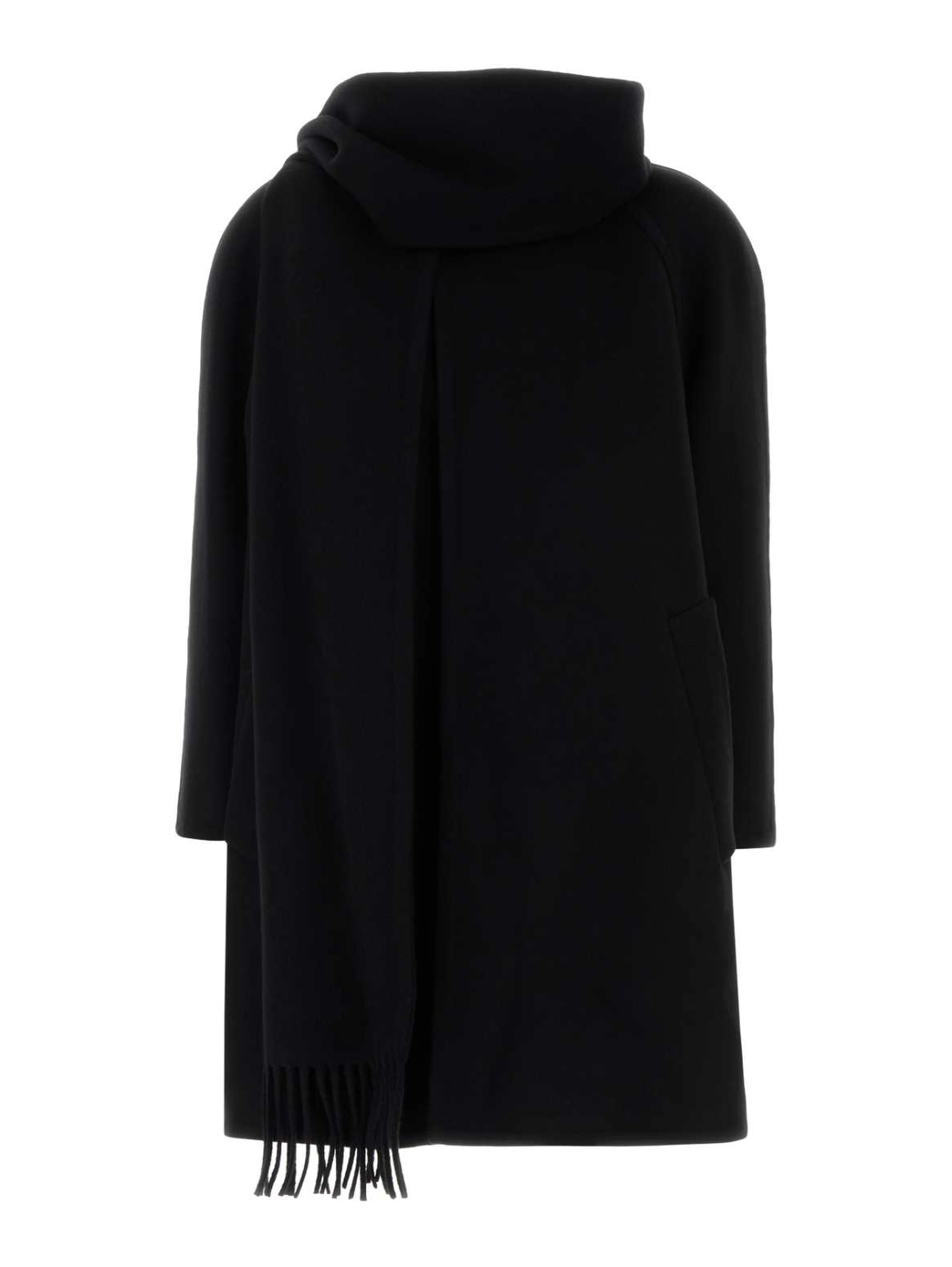 SCARF MIDI COAT