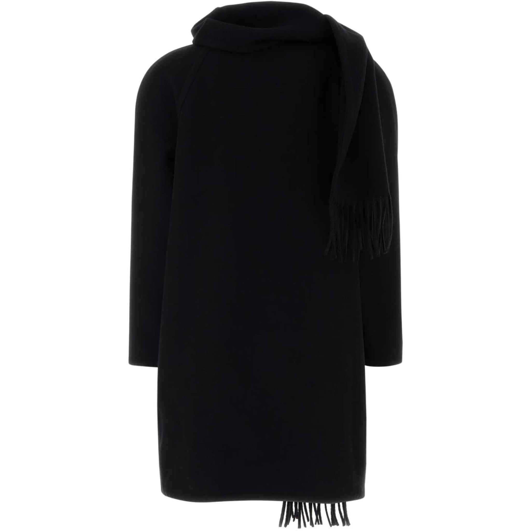 SCARF MIDI COAT