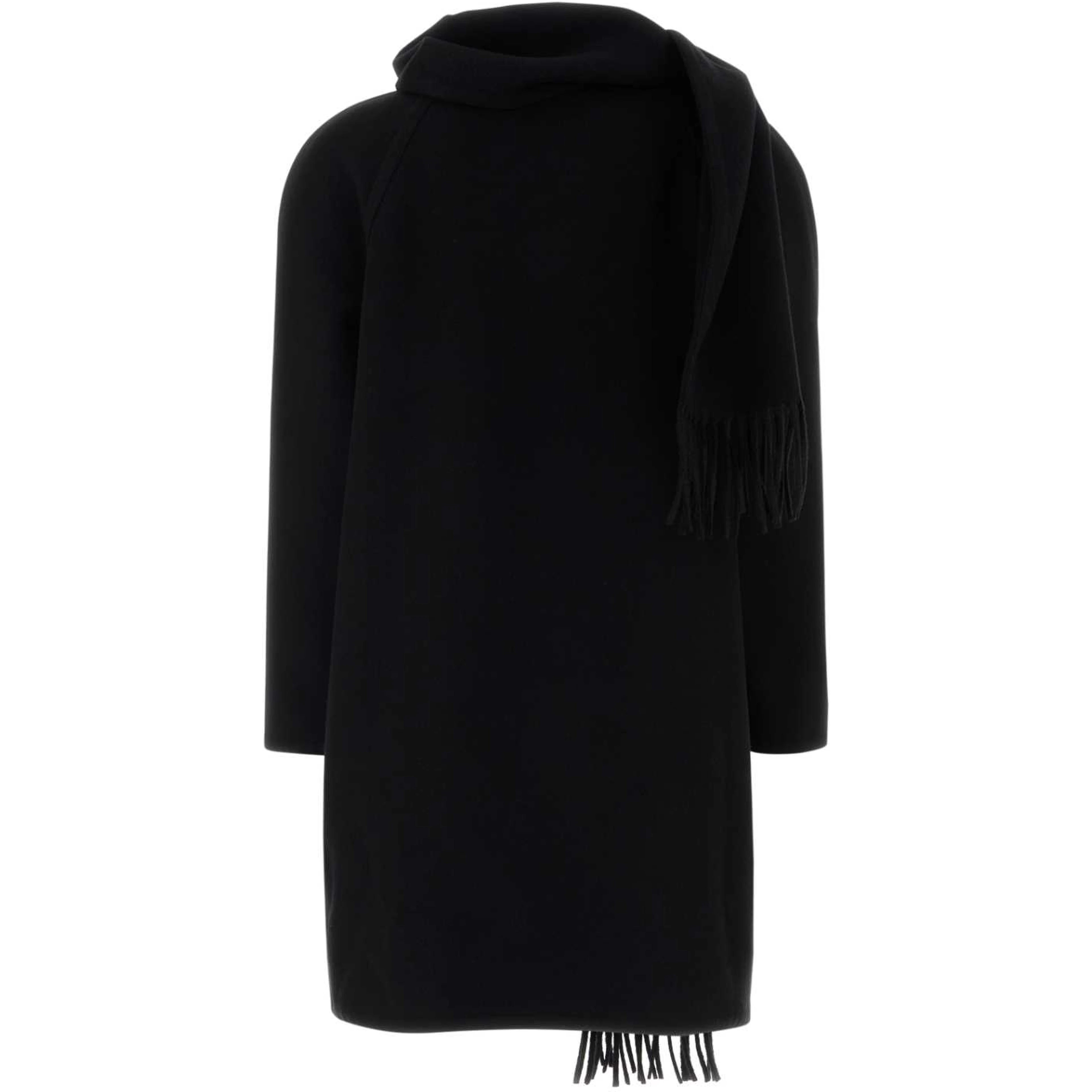SCARF MIDI COAT