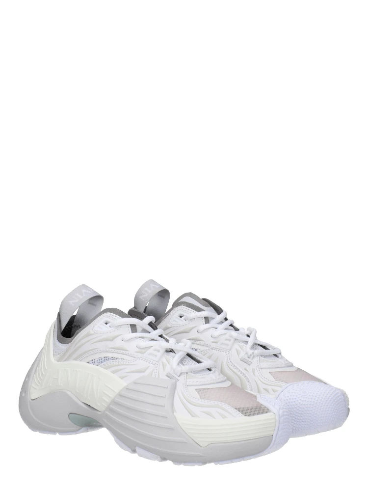 White Leather Athletic Sneakers alternative