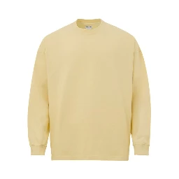 Yellow Cotton Sweatshirt