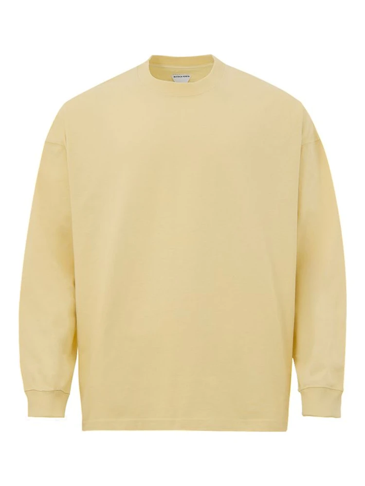 Yellow Cotton Sweatshirt