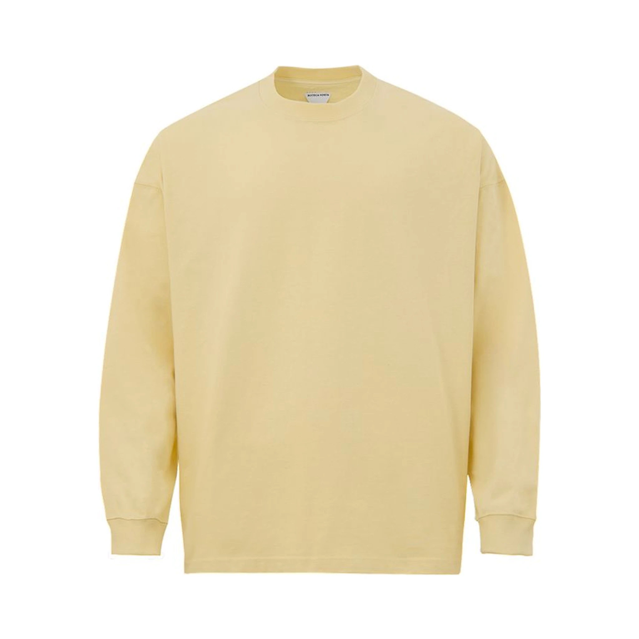 Yellow Cotton Sweatshirt