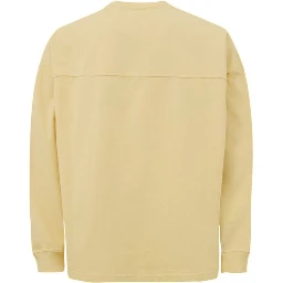Yellow Cotton Sweatshirt