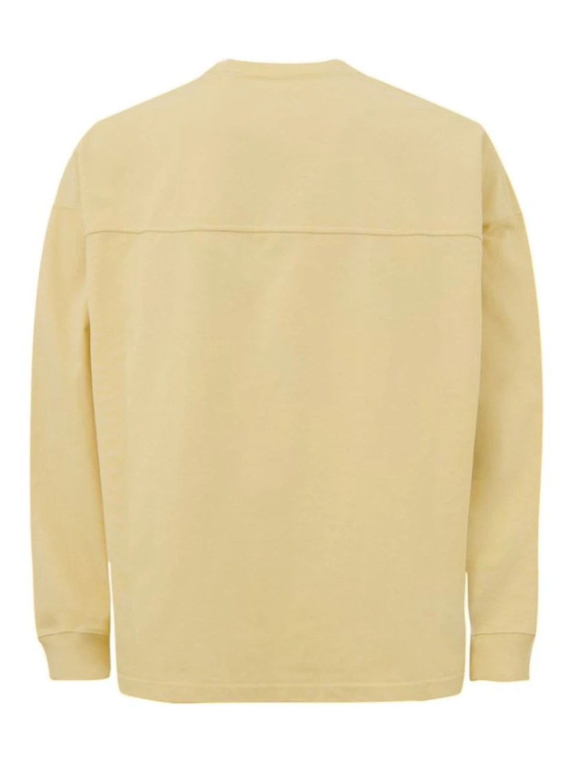 Yellow Cotton Sweatshirt