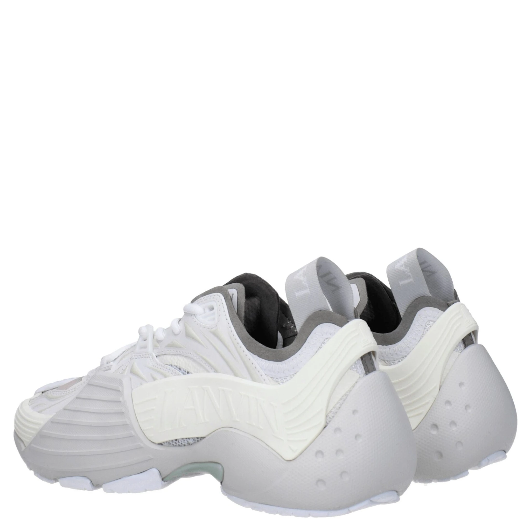 White Leather Athletic Sneakers
