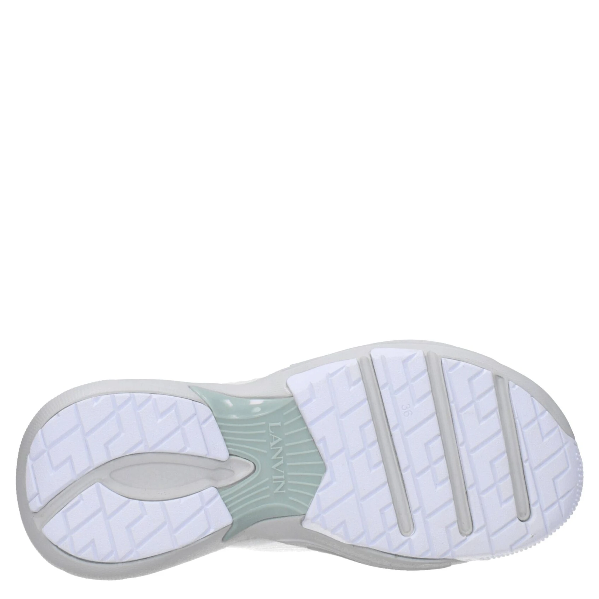 White Leather Athletic Sneakers