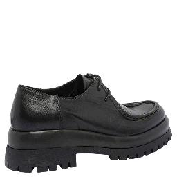 حذاء باولك المسطح الأخضر