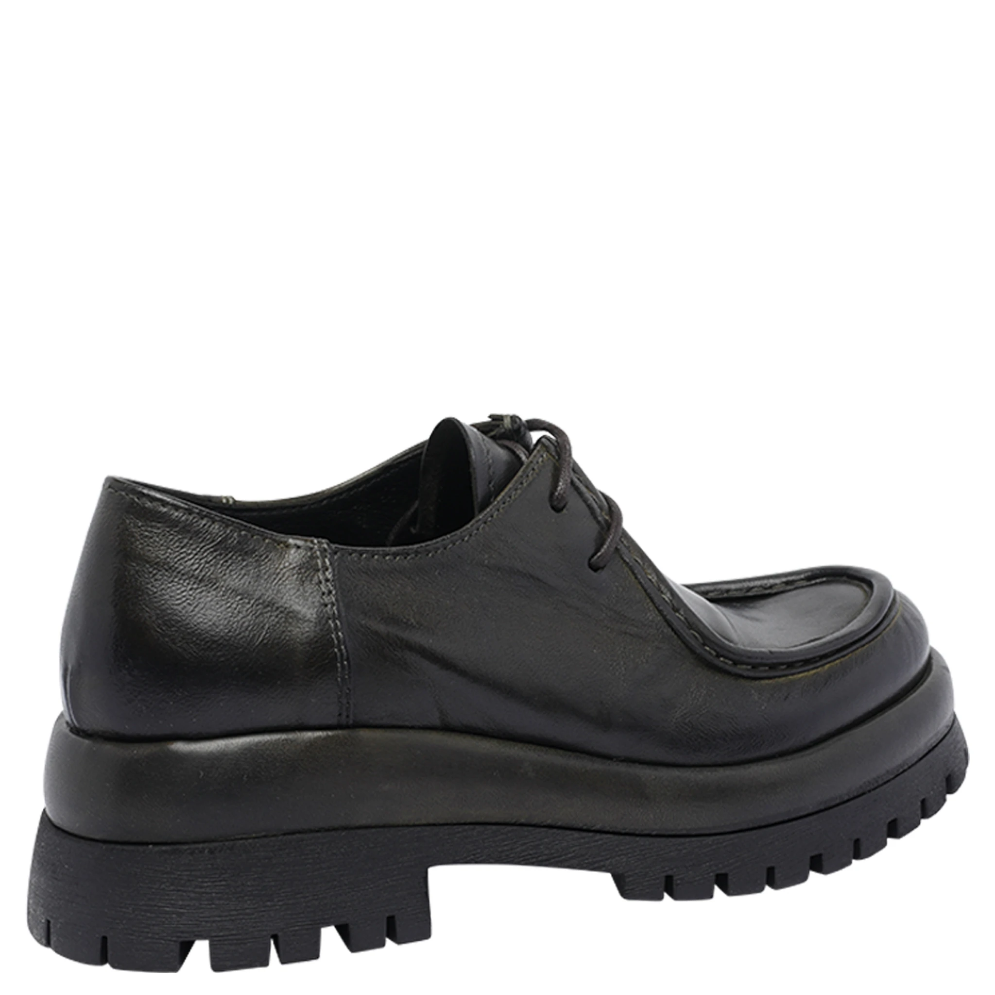 حذاء باولك المسطح الأخضر