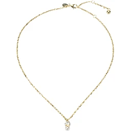 "JC Pearl Cube" necklace