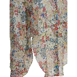 Silk floral shirt