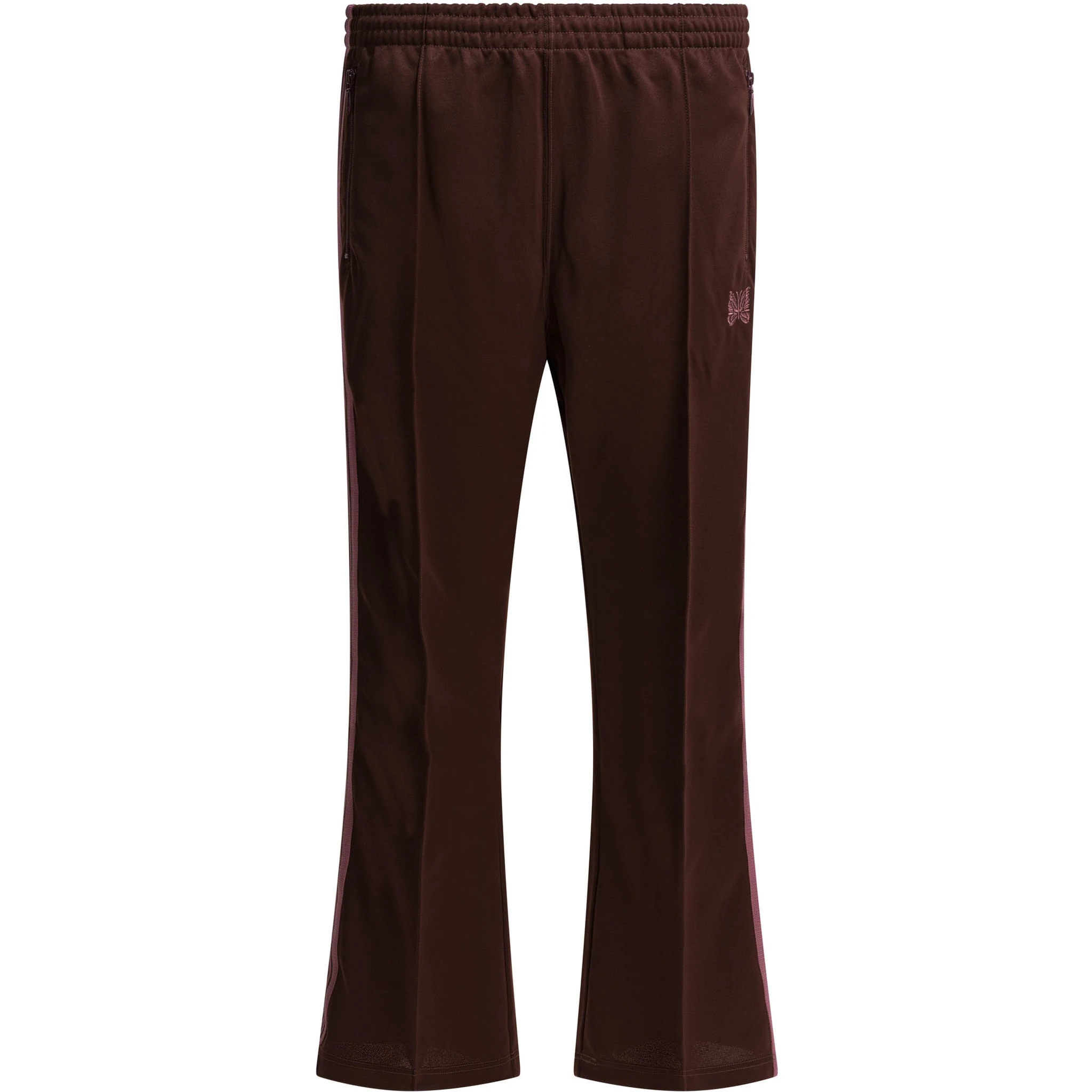 "Boot-cut Poly Smooth" Sport pants