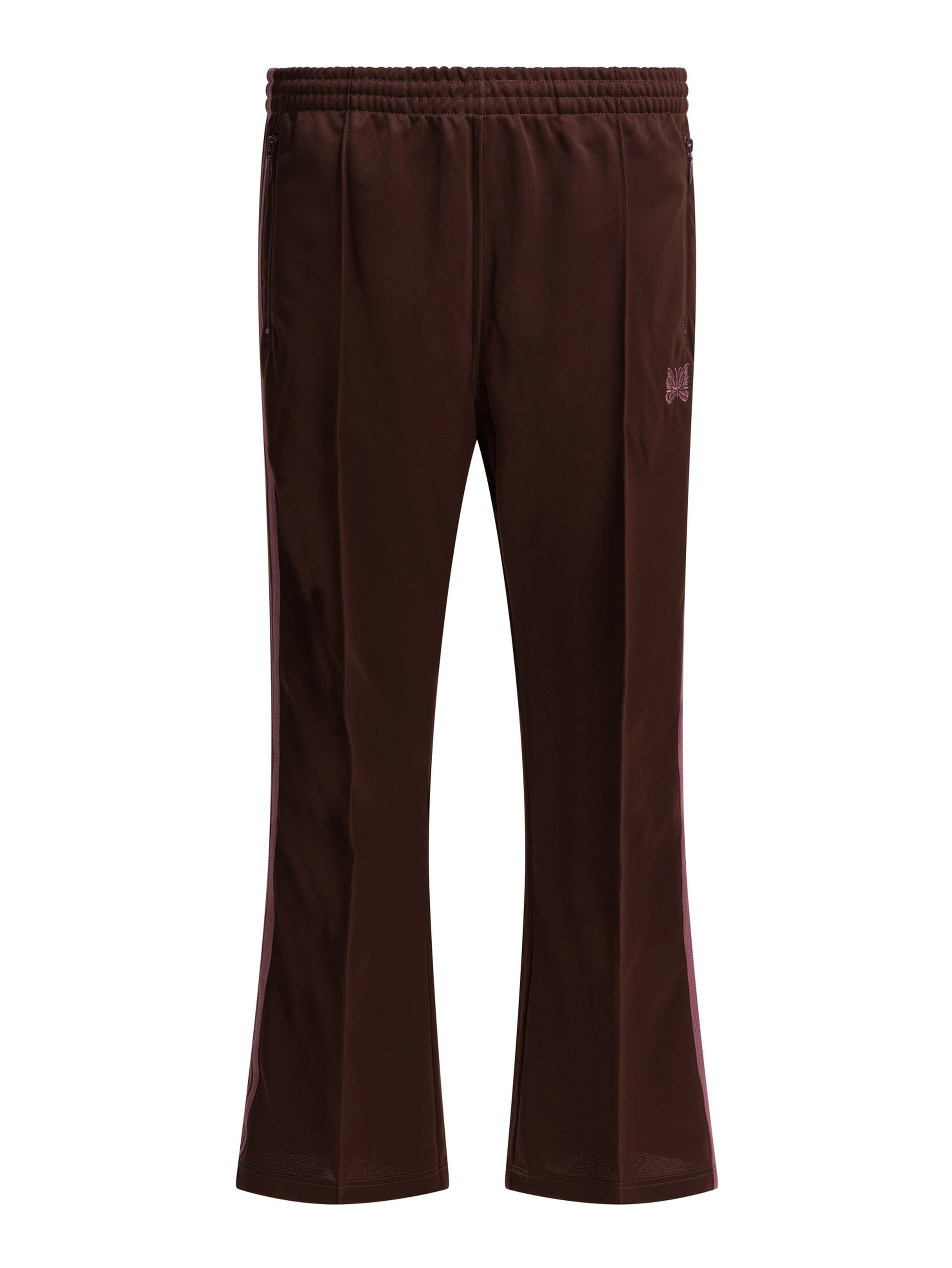 "Boot-cut Poly Smooth" Sport pants