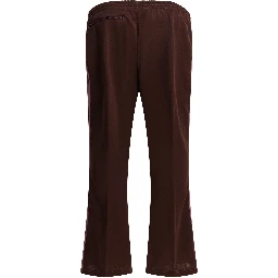 "Boot-cut Poly Smooth" Sport pants