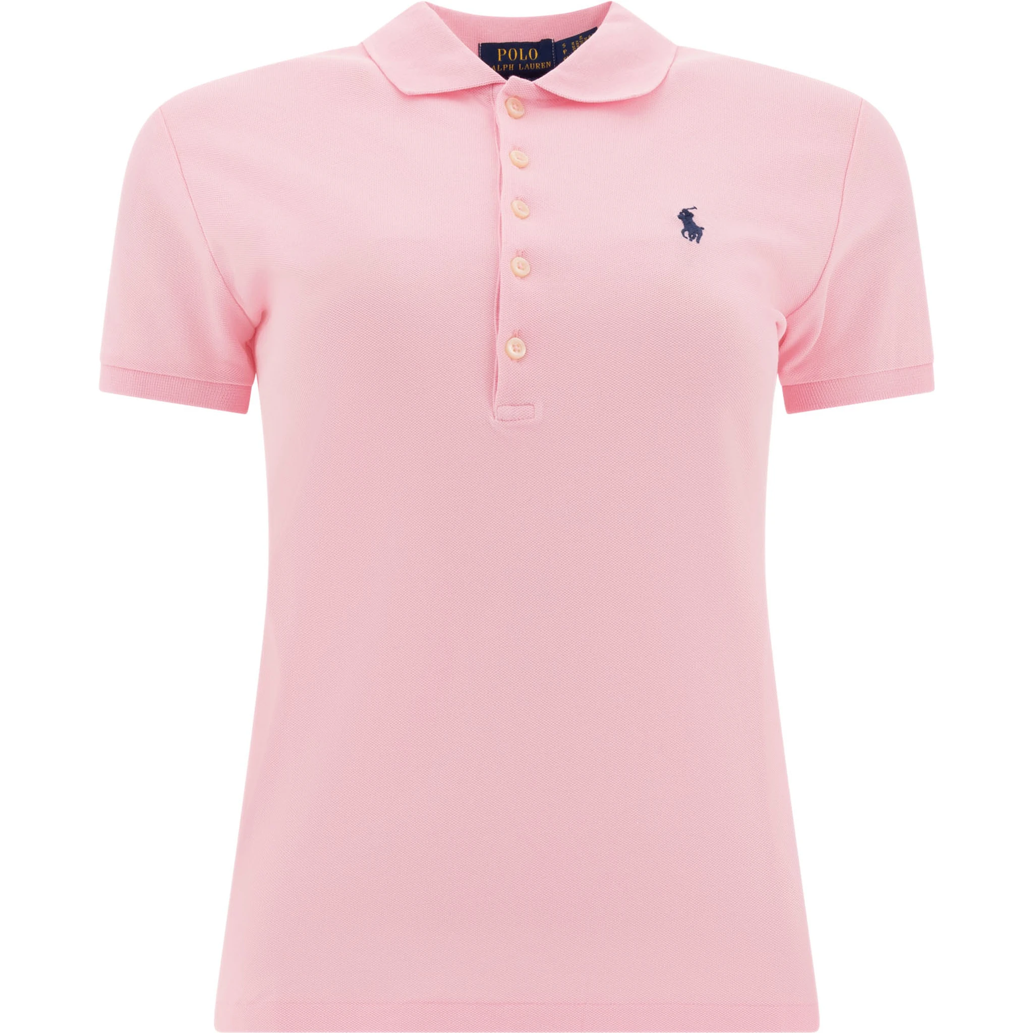 Cotton logo polo shirt