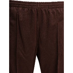 "Boot-cut Poly Smooth" Sport pants