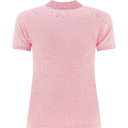 Cotton logo polo shirt