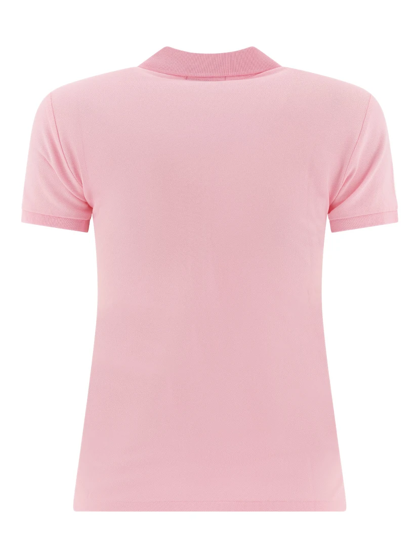 Cotton logo polo shirt