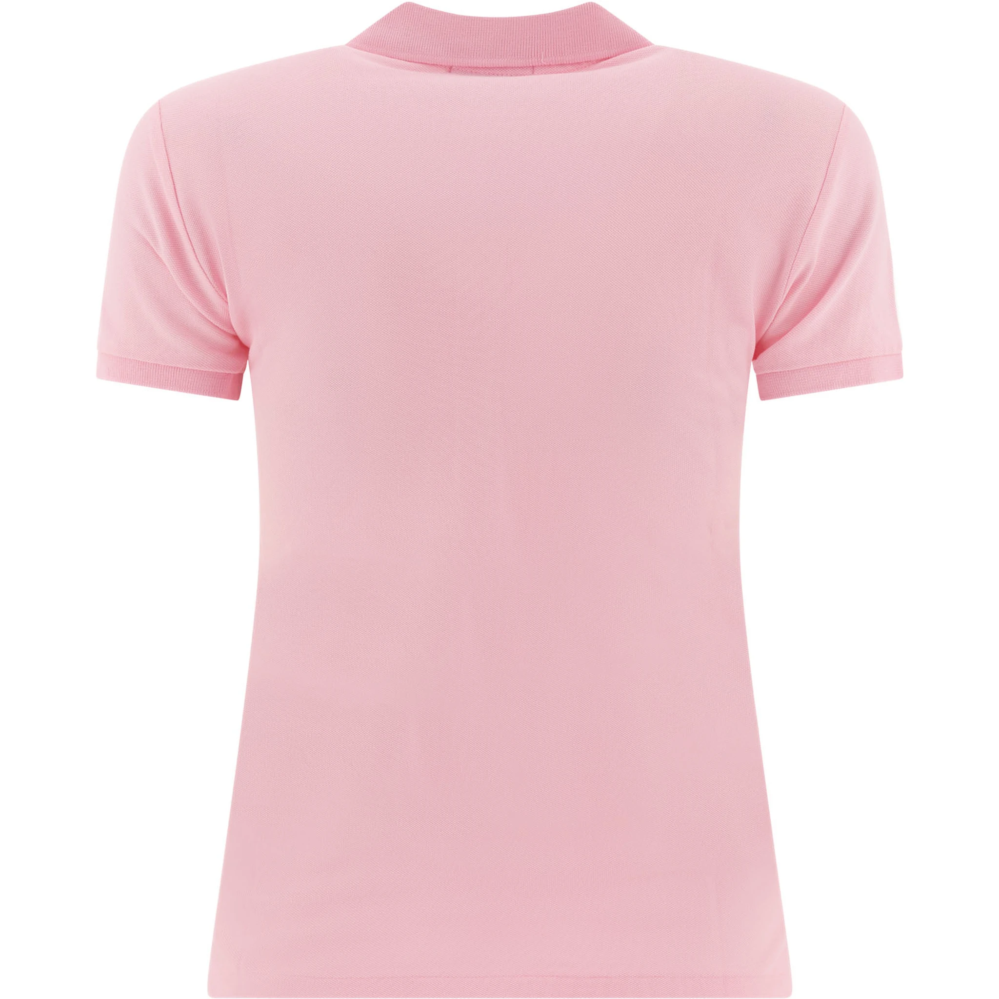 Cotton logo polo shirt