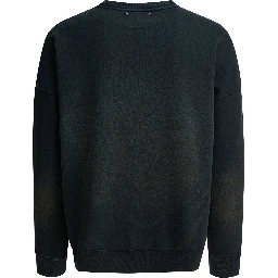 Vintage effect crewneck sweatshirt