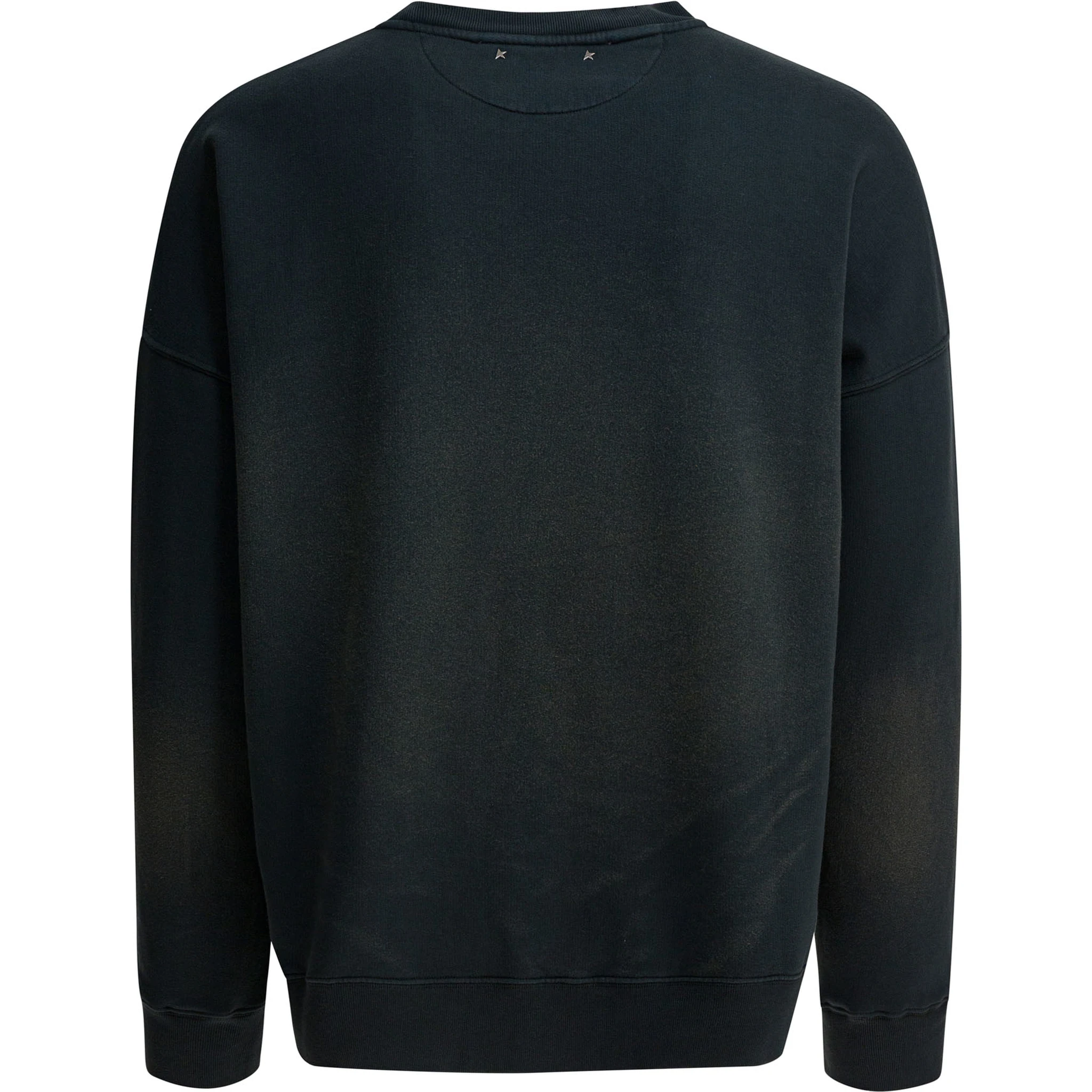 Vintage effect crewneck sweatshirt