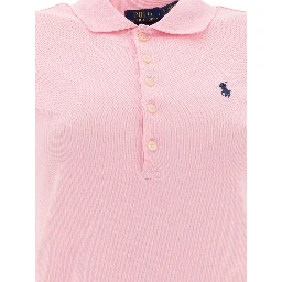 Cotton logo polo shirt